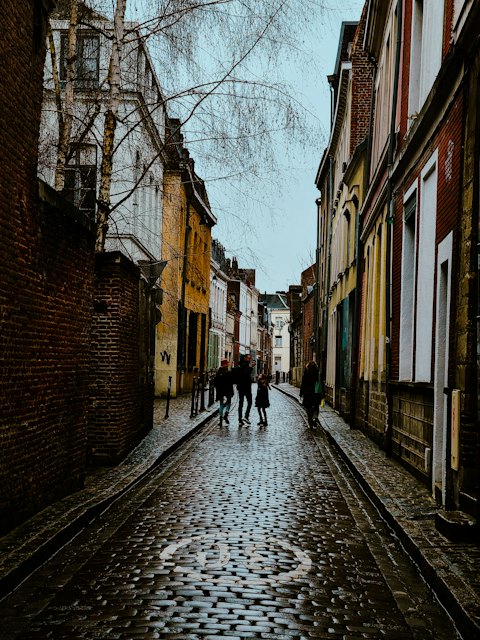 Rue ancienne à Tourcoing