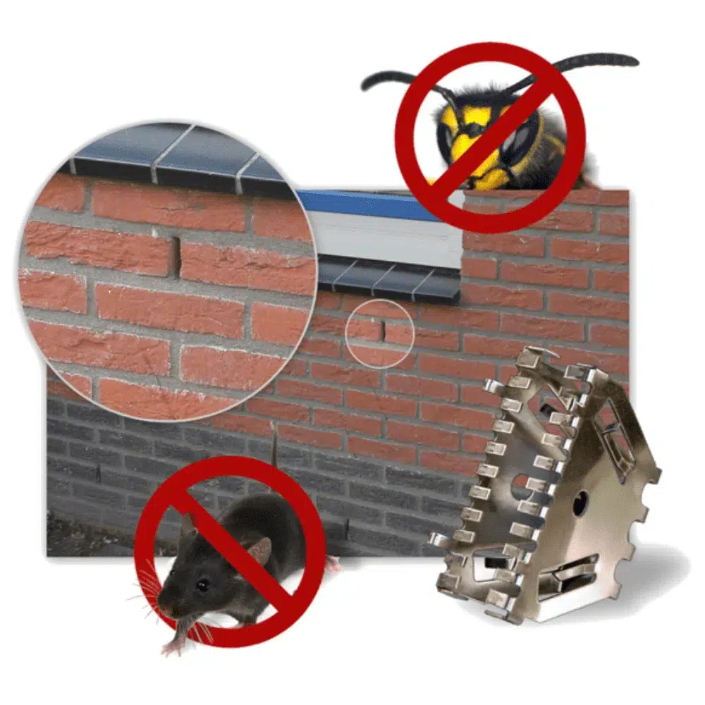 Grilles anti-intrusion contre les rongeurs
